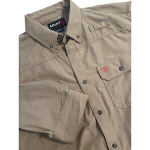 Men's Ariat flame resistant work shirt size XL